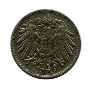 Niemcy 5 Pfennig 1916 r.