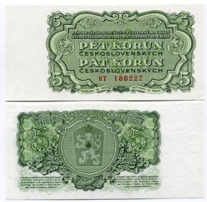 Czechosłowacja 5 Koron 1961 r.