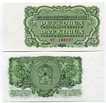 Czechosłowacja 5 Koron 1961 r.