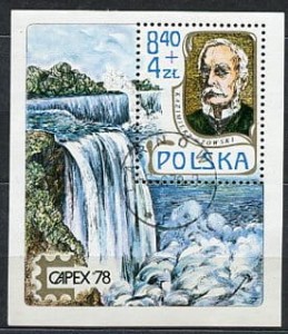 Znaczki 1978 r. Między Narodowa Wystawa Filatelistyczna Capex 78 w Kanadzie 