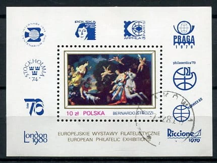 Znaczki 1979 r. Europejskie Wystawy Filatelistyczne.