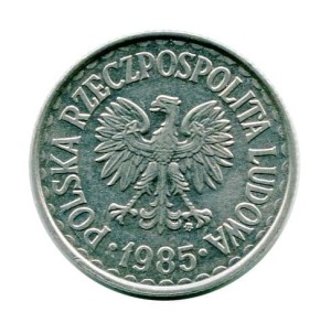 1 złoty 1985 r.