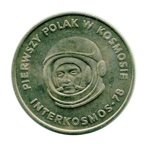 20 złotych Pierwszy Polak w Kosmosie Interkosmos 78 1978 r.