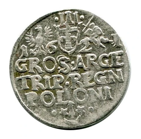 Trojak 1621 r. Zygmunt III Waza