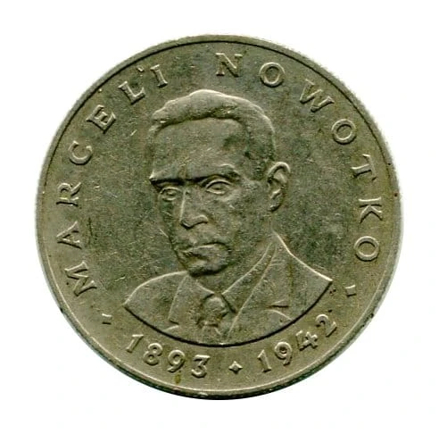 20 złotych Marceli Nowotko 1976 r.