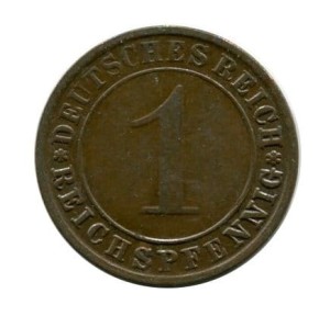 Niemcy 1 Pfennig 1933 r.
