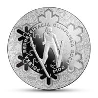 10 zł Ag Polska Reprezentacja Olimpijska Soczi 2014