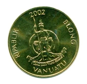 Vanuatu 2 Vatu 2002 r.