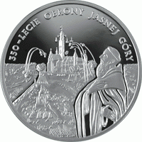 20 zł 350-lecie obrony Jasnej Góry
