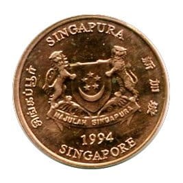 Singapur 1 Cent 1994 r.