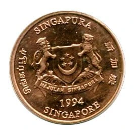 Singapur 1 Cent 1994 r.
