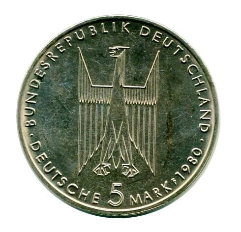 Niemcy 5 Marek 1980 r. 100 Anniversary - Cologne Cathedral