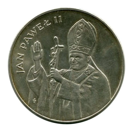 10 000 zł Jan Paweł II 1987 r. 