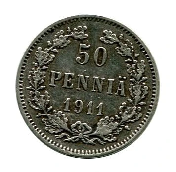 Finlandia 50 Penniä 1911 r.