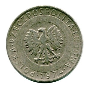 20 złotych 1974 r. Wieżowiec i Kłosy