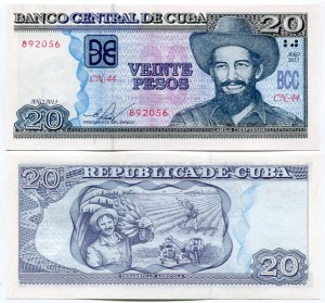 Kuba 20 Pesos 2013 r. UNC