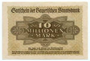 Niemcy 10 Millionen Mark 1923 r. 