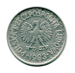 1 złoty 1983 r.