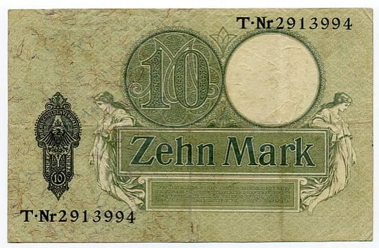 Niemcy 10 Marek 1906 r.