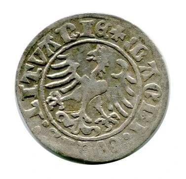 Półgrosz Litewski 1510 r. Zygmunt I Stary