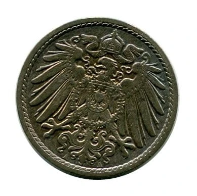 Niemcy 5 Pfennig 1911 r.