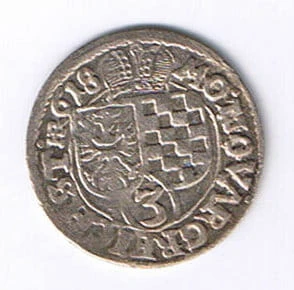 3 Krajcary 1618 r. Śląsk