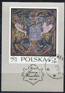 Znaczki 1970 r. Arrasy wawelskie