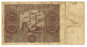 Banknot 1000 zł 1947 r.