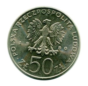 50 zł Bolesław I Chrobry 1980 r.