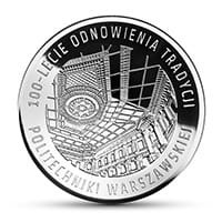 10 zł 100-lecie Politechniki Warszawskiej