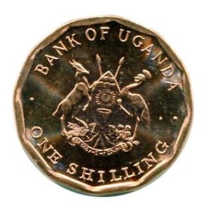 Uganda 1 Shillings 1987 r.