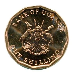 Uganda 1 Shillings 1987 r.