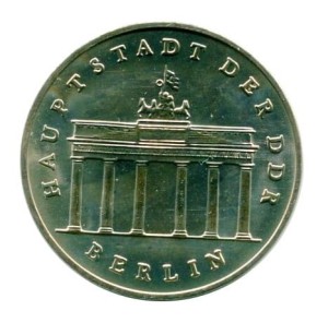 Niemcy 5 Marek 1987 r. Hauptstadt der DDR Berlin