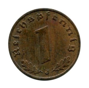 Niemcy 1 Pfennig 1938 r.