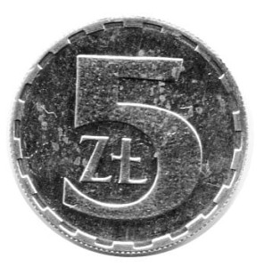 5 złoty 1989 r.
