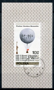 Znaczki 1981 r. Sport balonowy