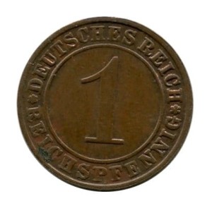 Niemcy 1 Pfennig 1936 r.