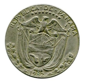 Panama Medio 1/2  Balboa 1982 r.