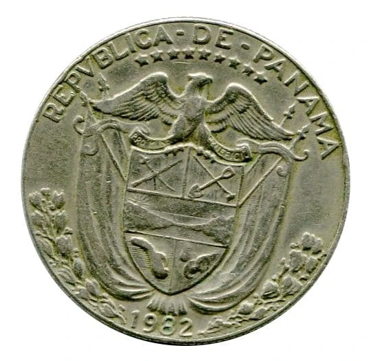 Panama Medio 1/2  Balboa 1982 r.
