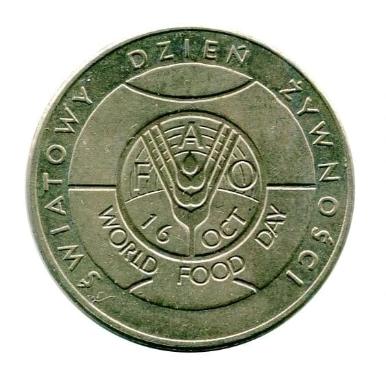 50 złotych Światowy Dzień Żywności 1981 r.