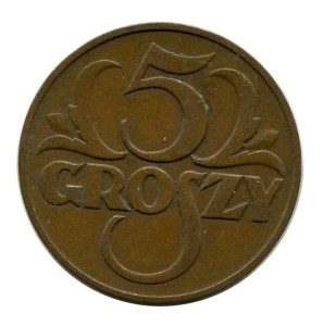 5 Groszy 1935 r. 
