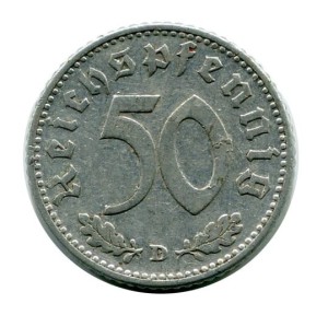 Niemcy 50 Pfennig 1940 r.