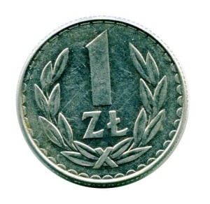 1 złoty 1987 r. 