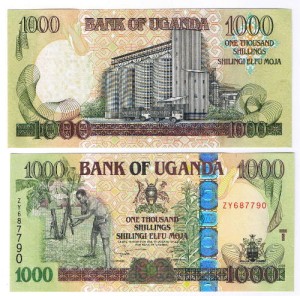  Uganda 1000 szylingów UNC