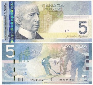 Kanada 5 Dolarów 2006 r. UNC