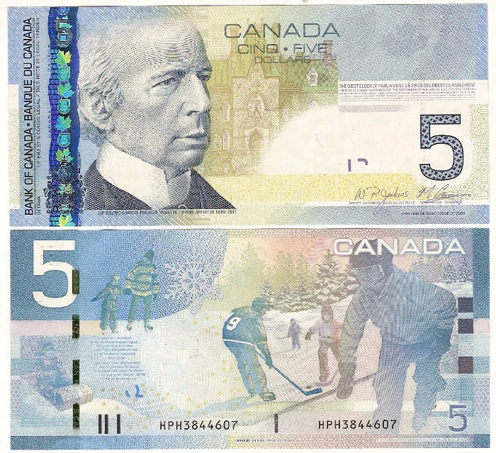 Kanada 5 Dolarów 2006 r. UNC