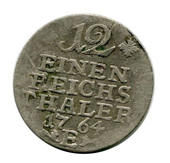 Prusy 1/12 Thaler 1764 r.