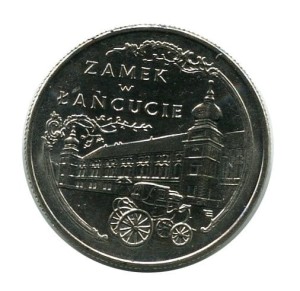 Moneta 20 000 Zamek w Łańcucie 1993 r.