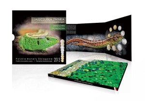 Menniczy zestaw monet obiegowych w etui 2013 r. 
