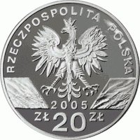 20 zł Zwierzęta świata - Puchacz